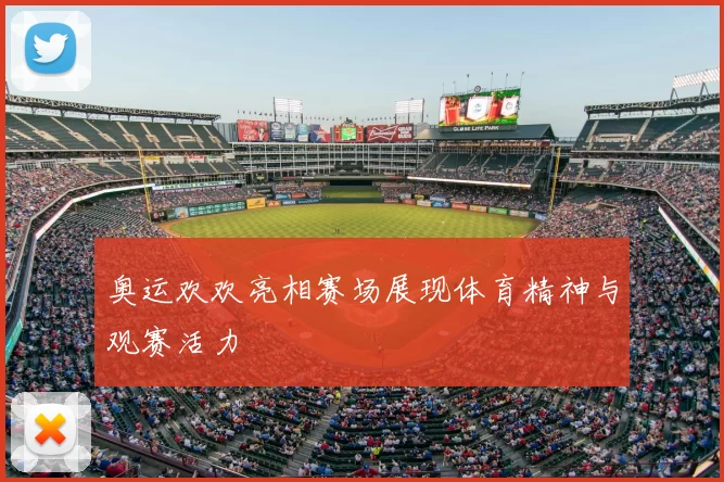 奥运欢欢亮相赛场展现体育精神与观赛活力
